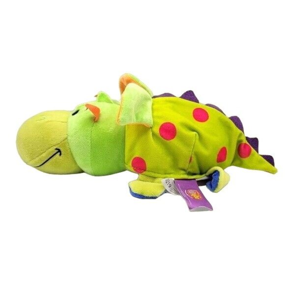 FlipaZoo Reversible Persephone Unicorn Imogen Dragon Plush White Green 14" Wings - Picture 9 of 12